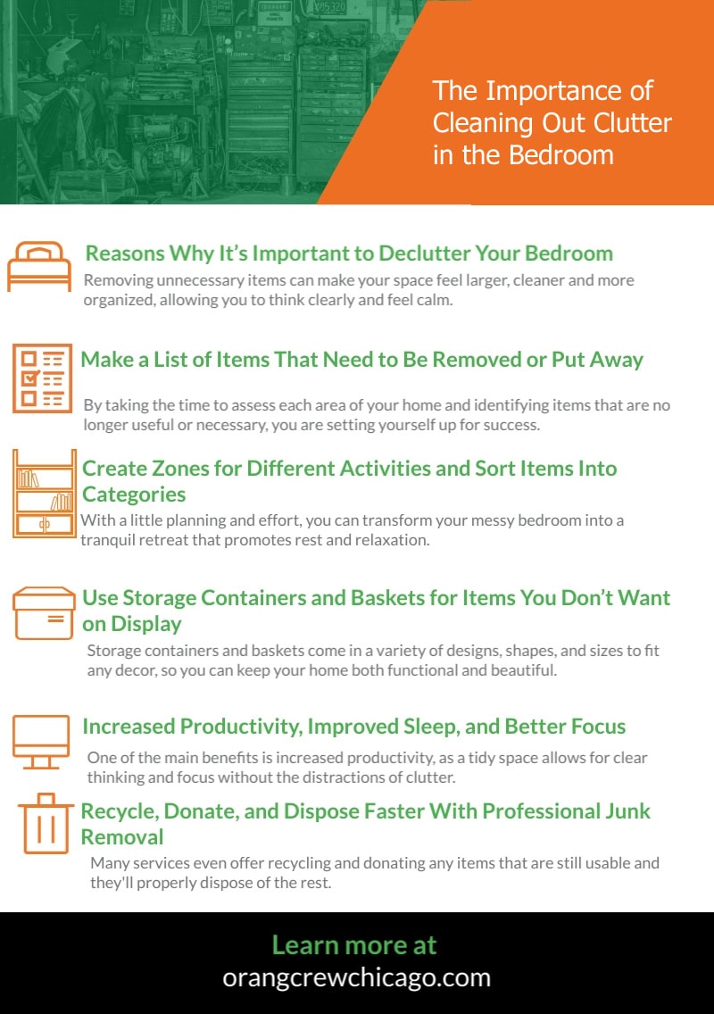 The Importance of Cleaning Out Clutter in the Bedroom