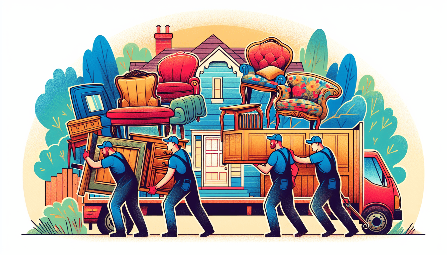 Professional furniture removal service