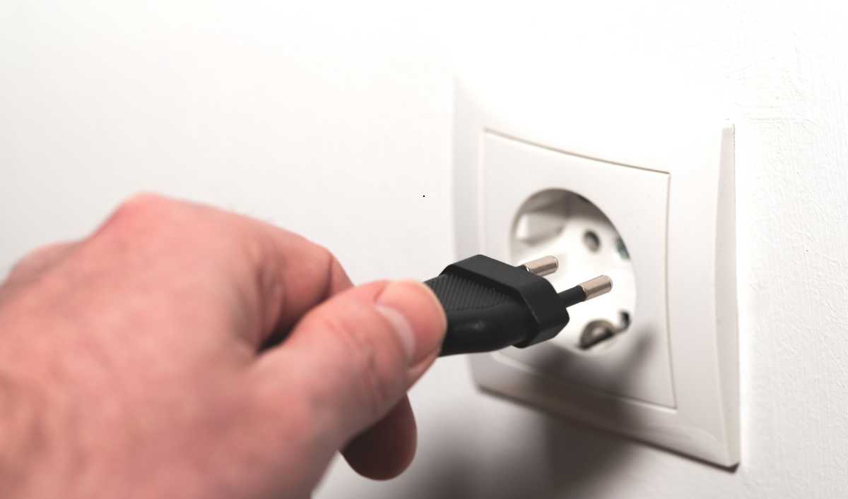 Disconnect Power And Water Supply