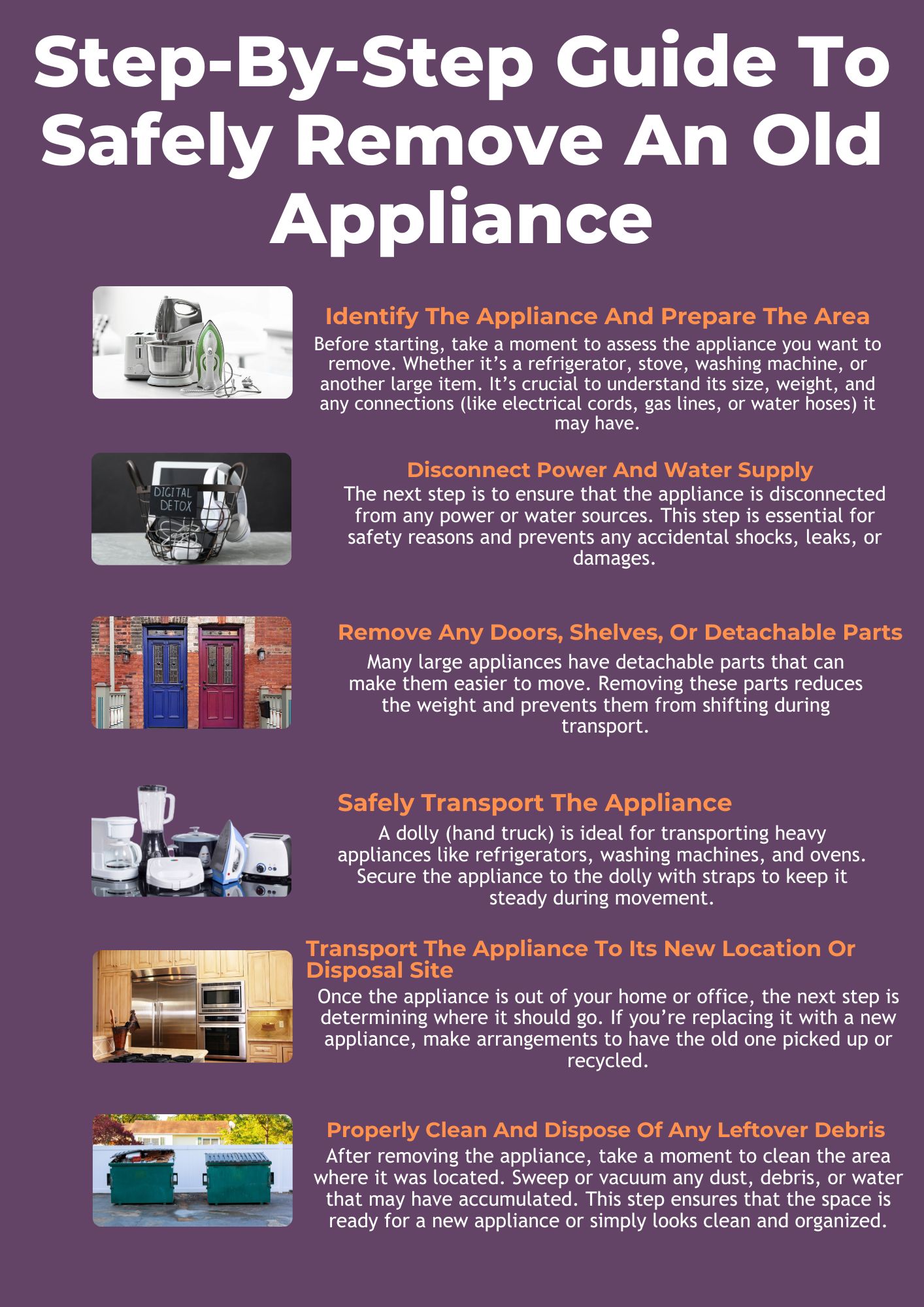 Step-By-Step Guide To Safely Remove An Old Appliance(1)