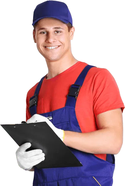 junk removal specialist calculating junk removal costs