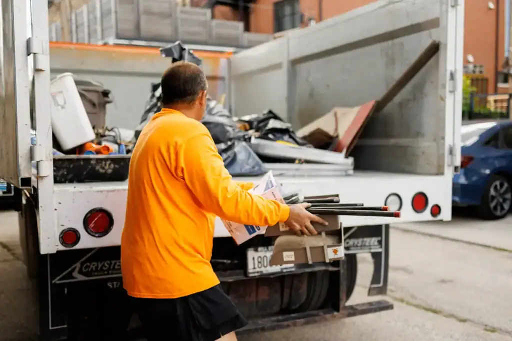 Orange Crew junk removal crew serving Rolling Meadows IL