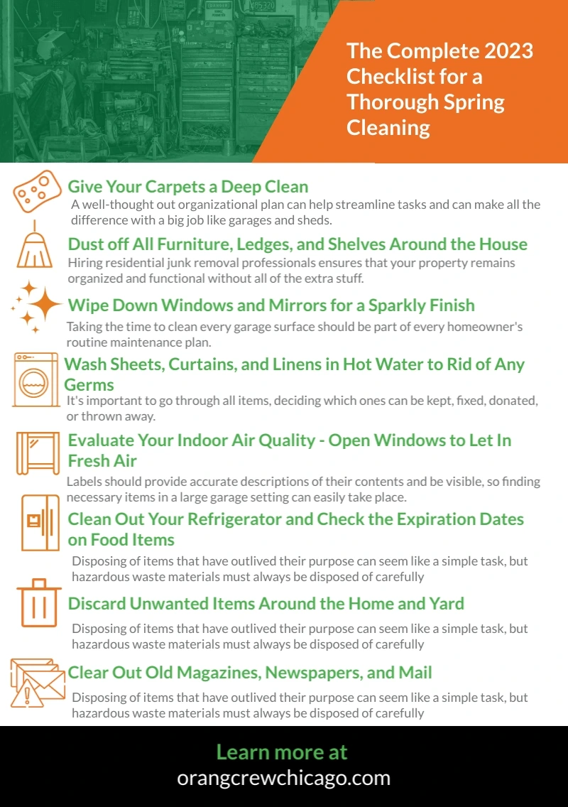 The Complete 2023 Checklist for a Thorough Spring Cleaning