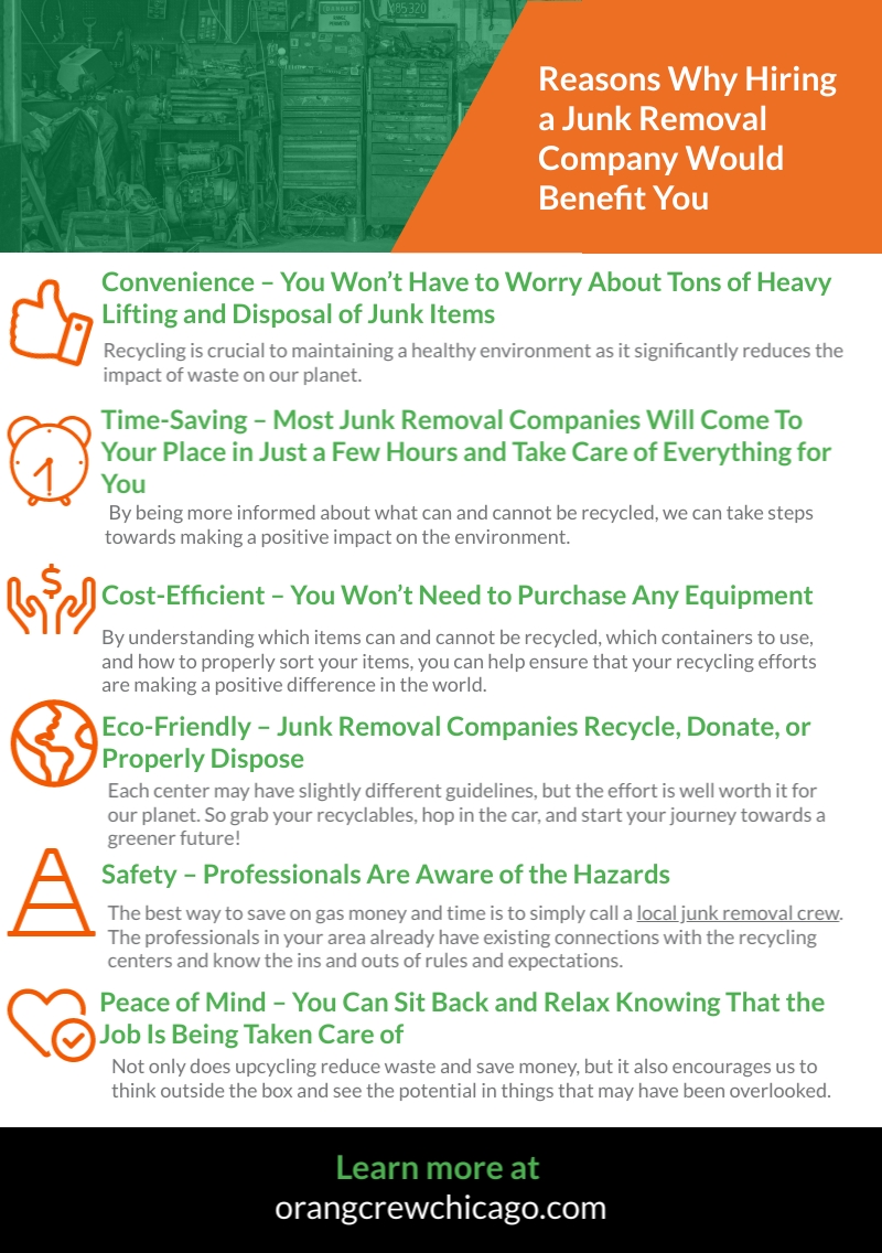 Reasons Why Hiring a Junk Removal Company Would Benefit You